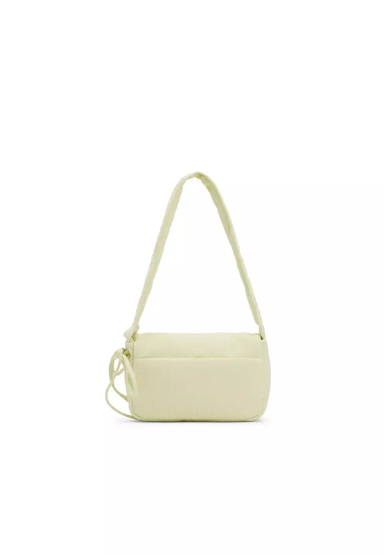 Tracey Puffy Plush Bow Crossbody