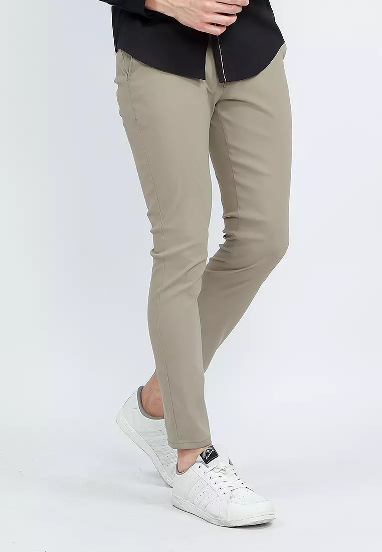 Celana Chinos Long Pants Nylon Stretch OXCON Khakis