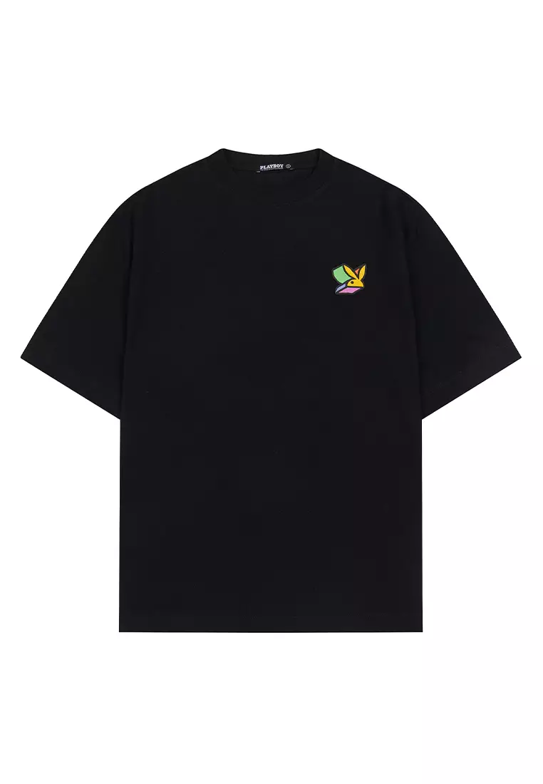 Playboy Men Relaxed Fit T shirt Unisex ZALORA