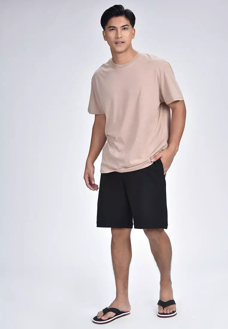 Men's Round Neck Shirt Relaxed Fit
