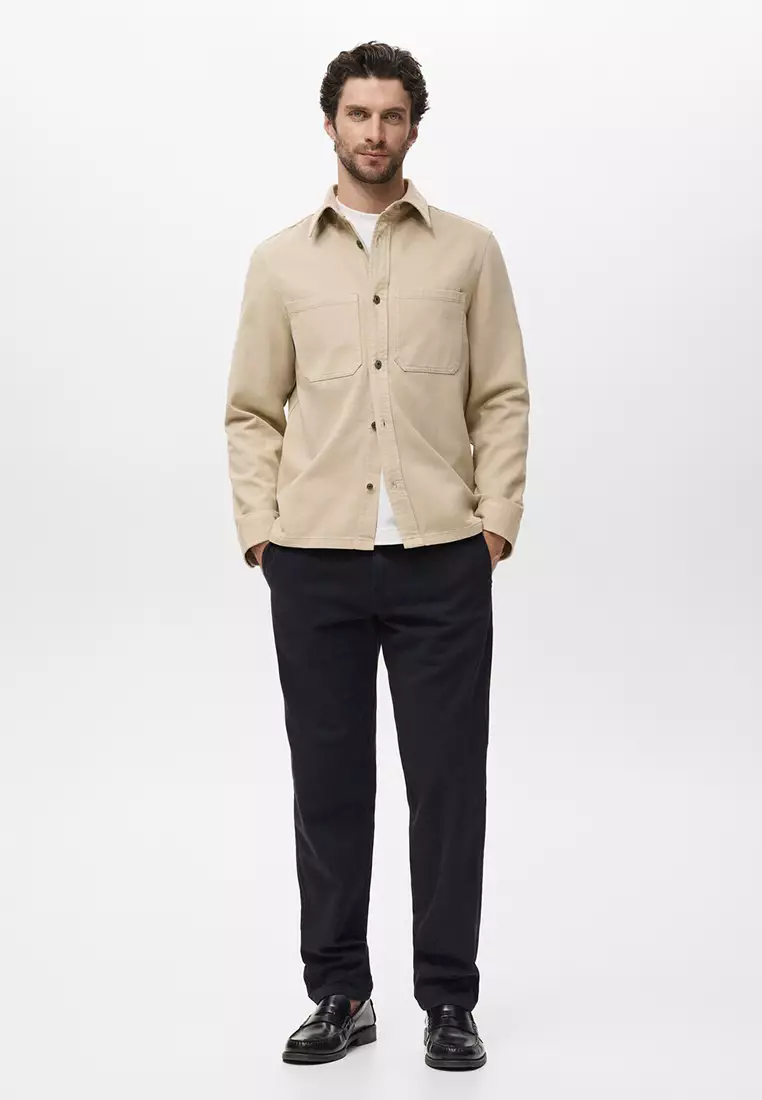 Pocket Denim Overshirt
