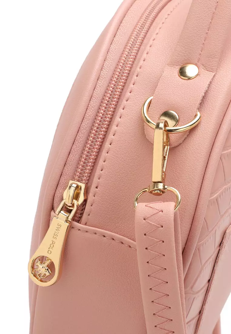 Women's Sling Bag / Crossbody Bag - Pink