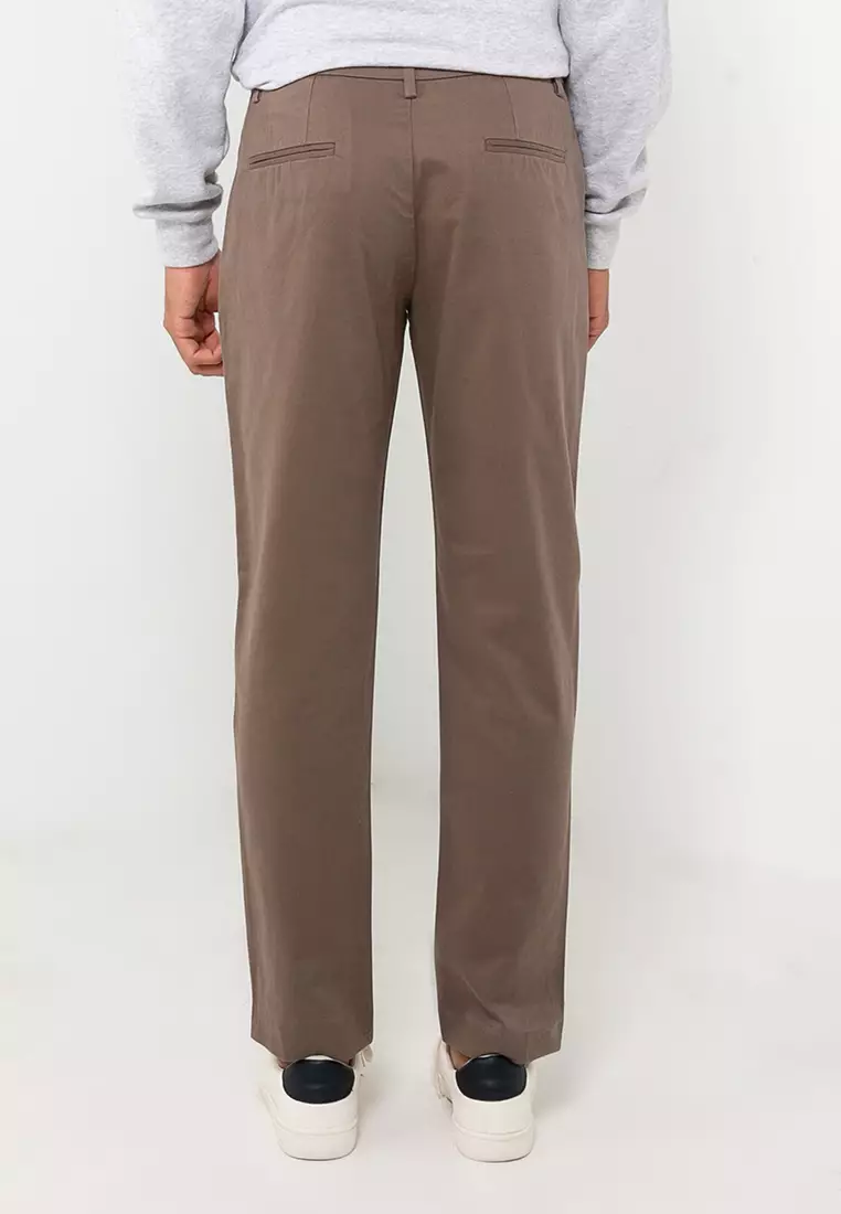 Premium Sateen Slim Chinos