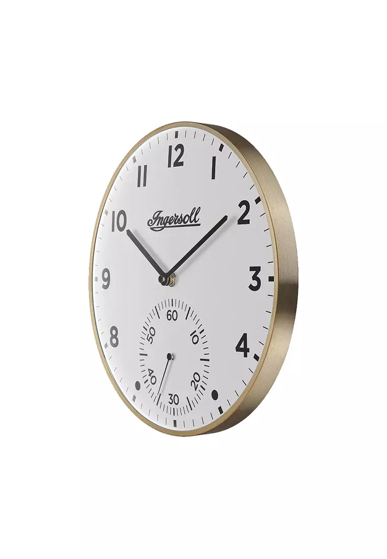 (FREE GIFT) Ingersoll The Naismith Black Stainless Steel Analog Automatic Watch For Men INI16102 IC003GW-GWP