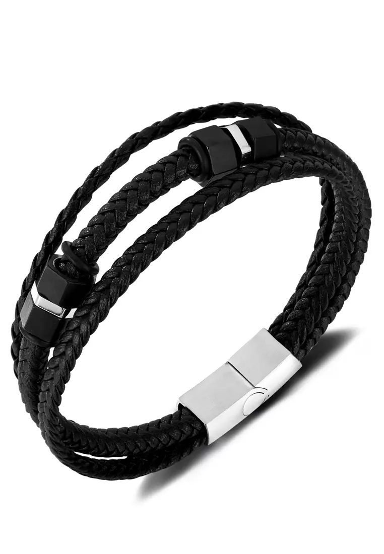 Men's Leather Bracelet
