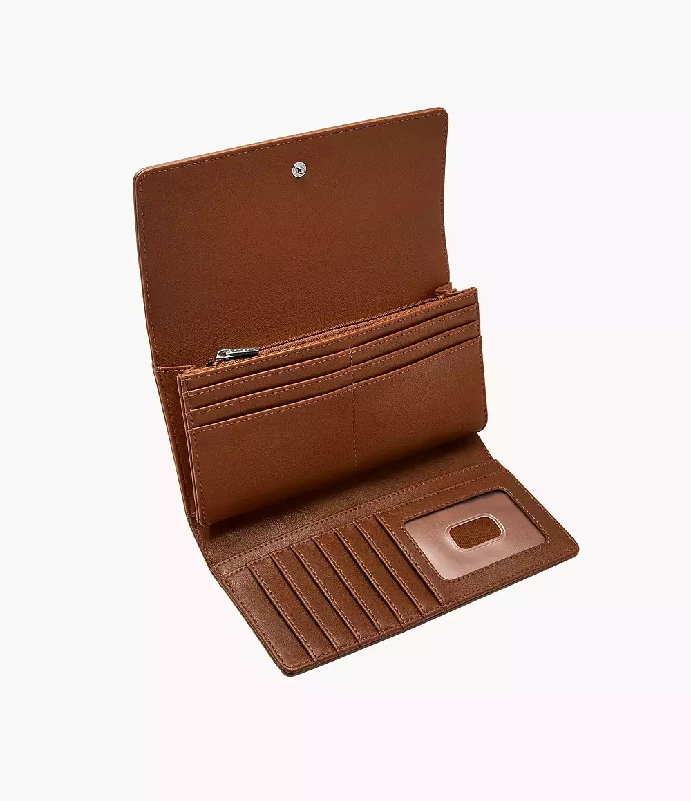 Fossil Logan Flap Smoke Dompet Wanita SL7833-793