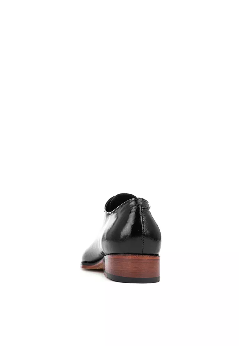 Bjorn Black Derby Shoes