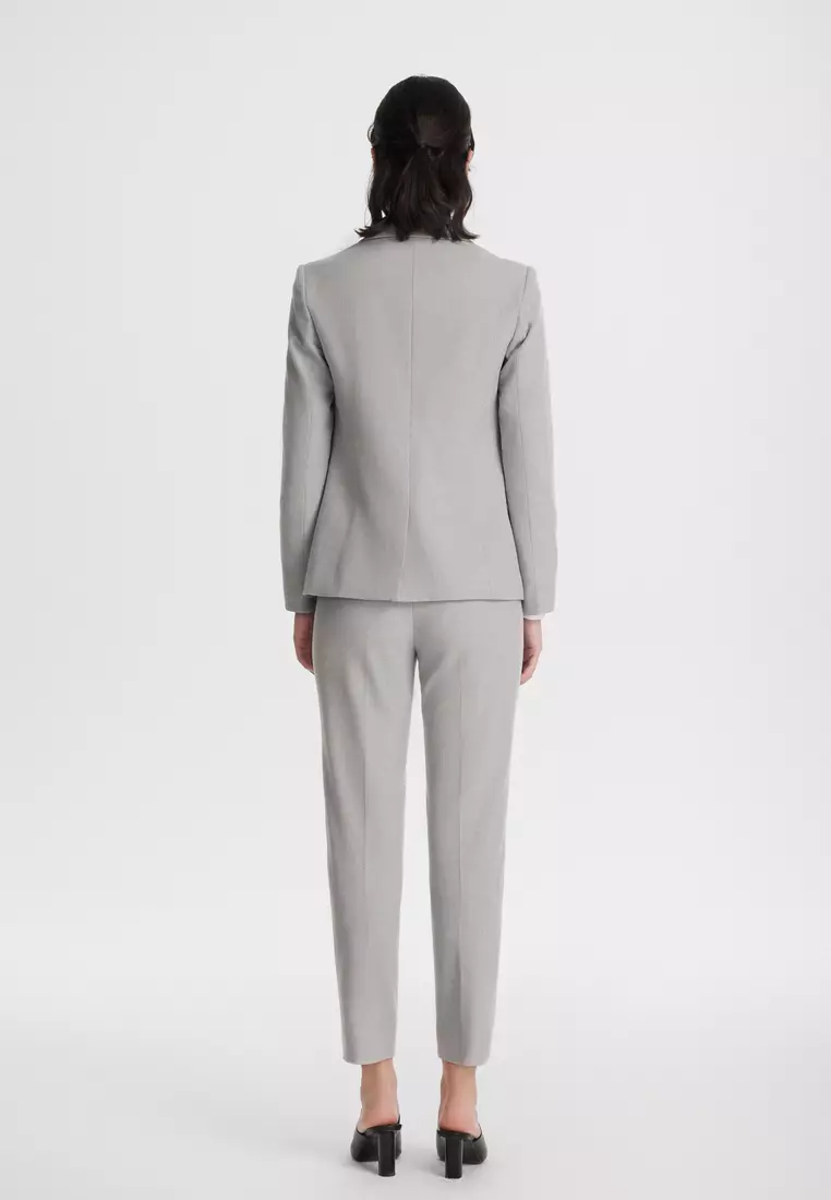 長袖合身剪裁西裝外套