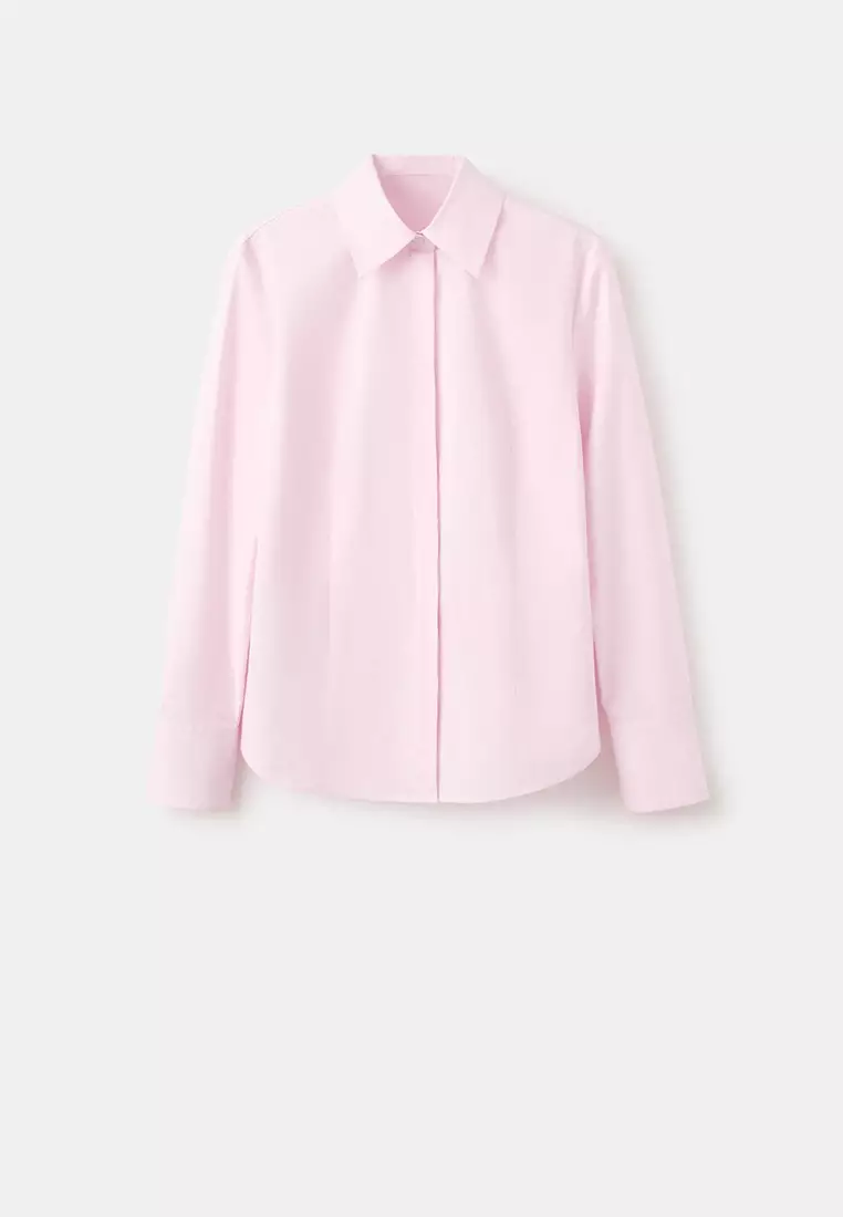 Slim-Fit Poplin Shirt