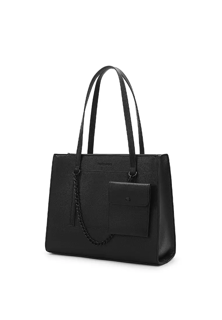 Women's Tote Bag / Shoulder Bag - Black