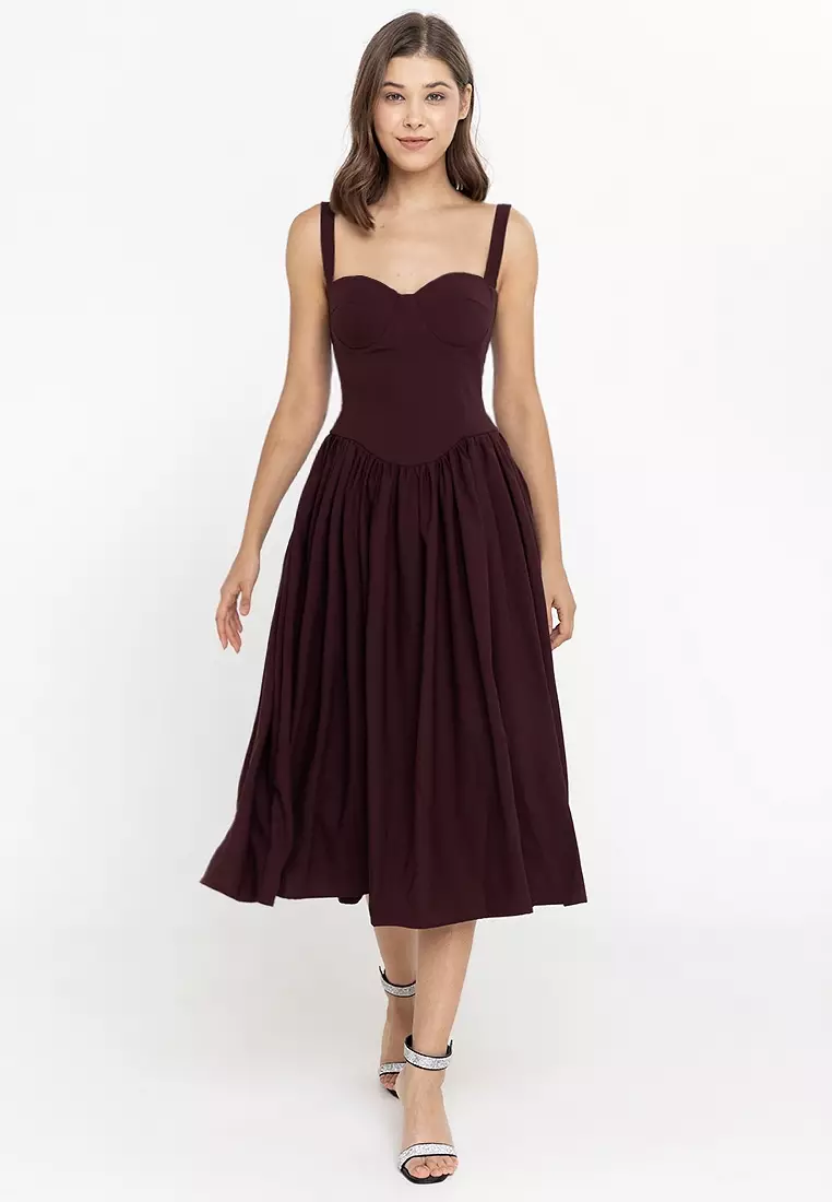 Pepper Corset Midi Dress