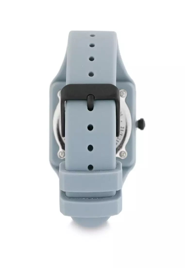 Alexandre Christie Jam Tangan Wanita - Grey Black - Silicon - 2744 BFRIPBAGR