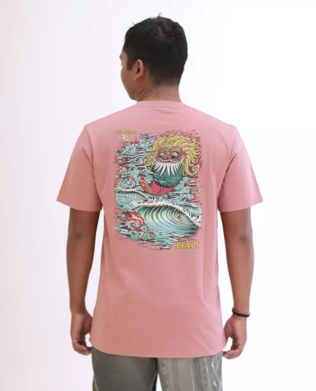 Rip Curl Men Bali Kalarau Tee - Mushroom