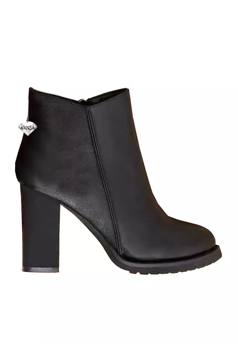Discount on Twenty Eight Shoes  shoes - SKU: VANSA Fashionable Synthetic Leather Round Toe Boots VSW-B-2981