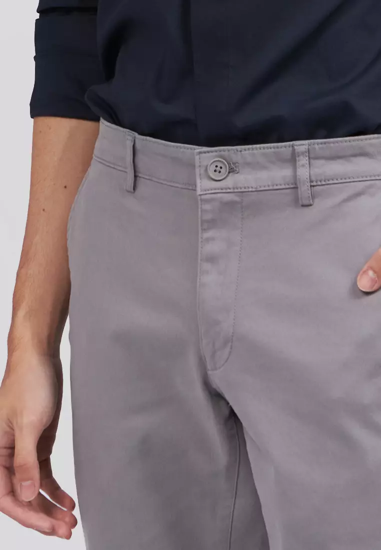 Slim Fit Basic Long Pants