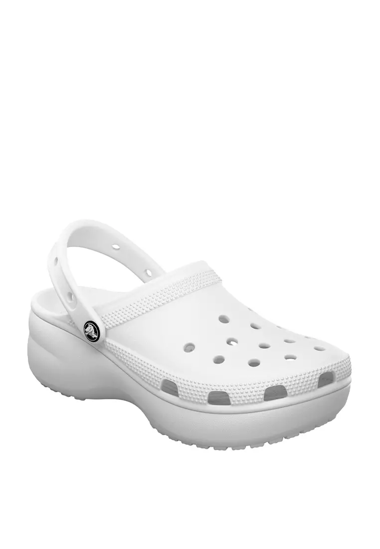 Crocs Women Classic Platform Clog W - White