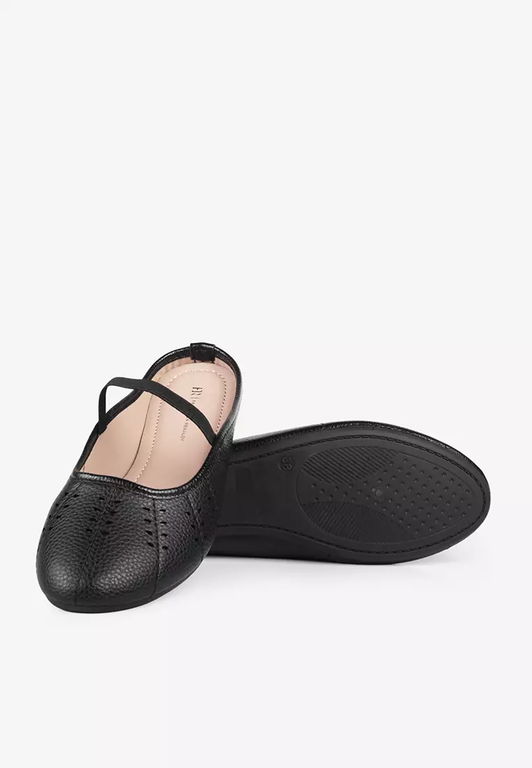 Flatshoes Bustong Mules Wanita L.Dina