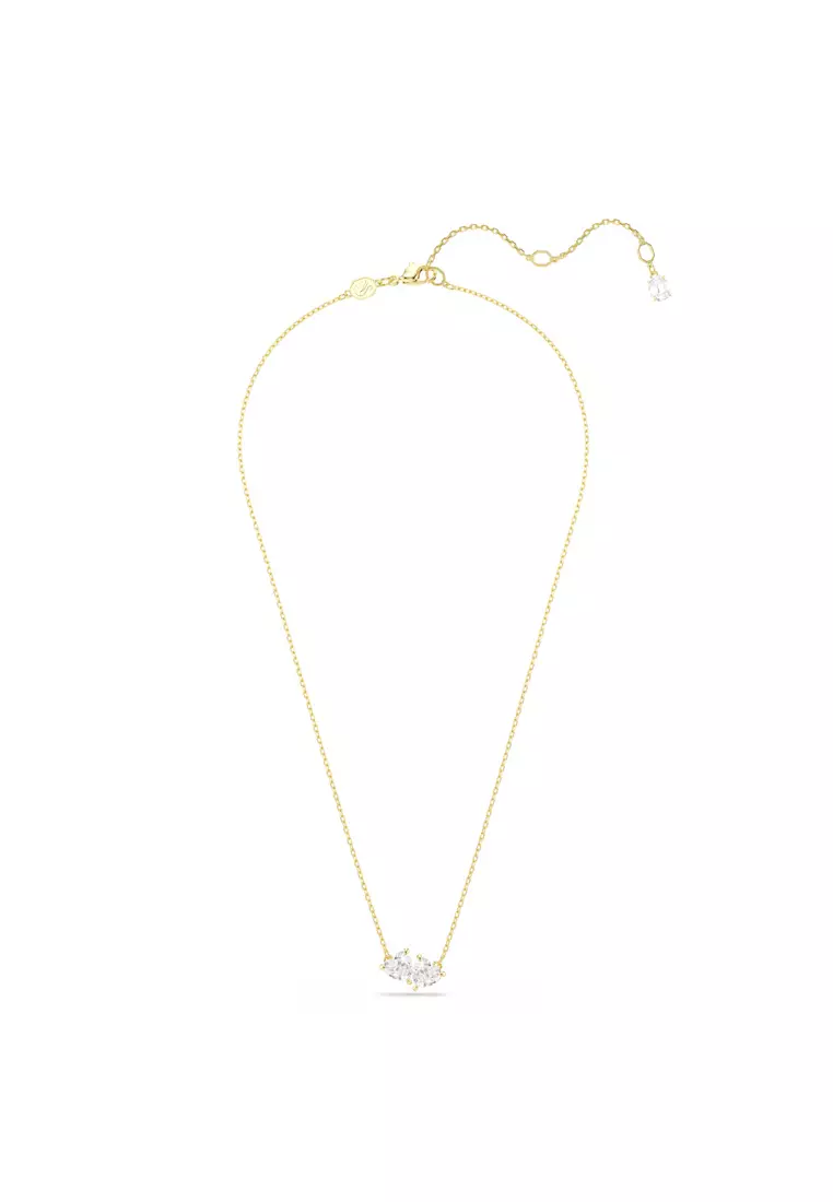MESMERA:NECKLACE WHITE/GOS