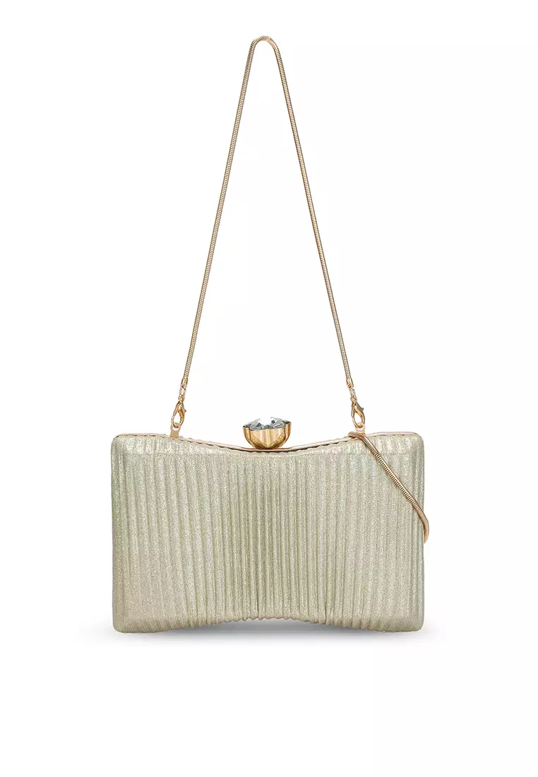 Gold box deals clutch bag