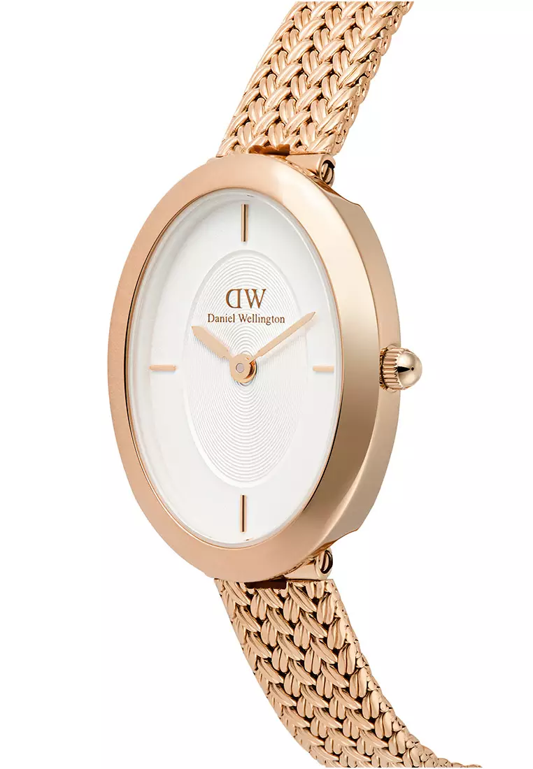 Juliette Braided Mesh White Silver Sunray Rose Gold Women Watch stainless steel watch DW Official Authentic Original