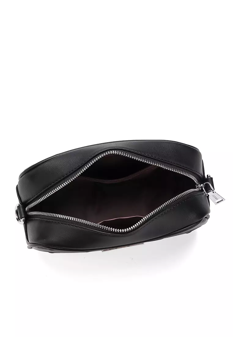 GYKACO MIURI Black - Tas Wanita Sling Bag - Fashion Top Handle Bag (Import)