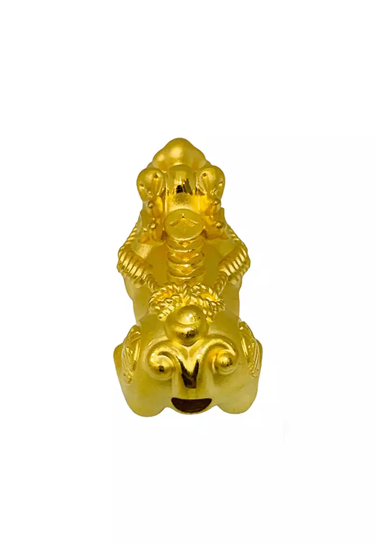 LITZ 999 (24K) 金貔貅 EPC1196 7.15G 41MM