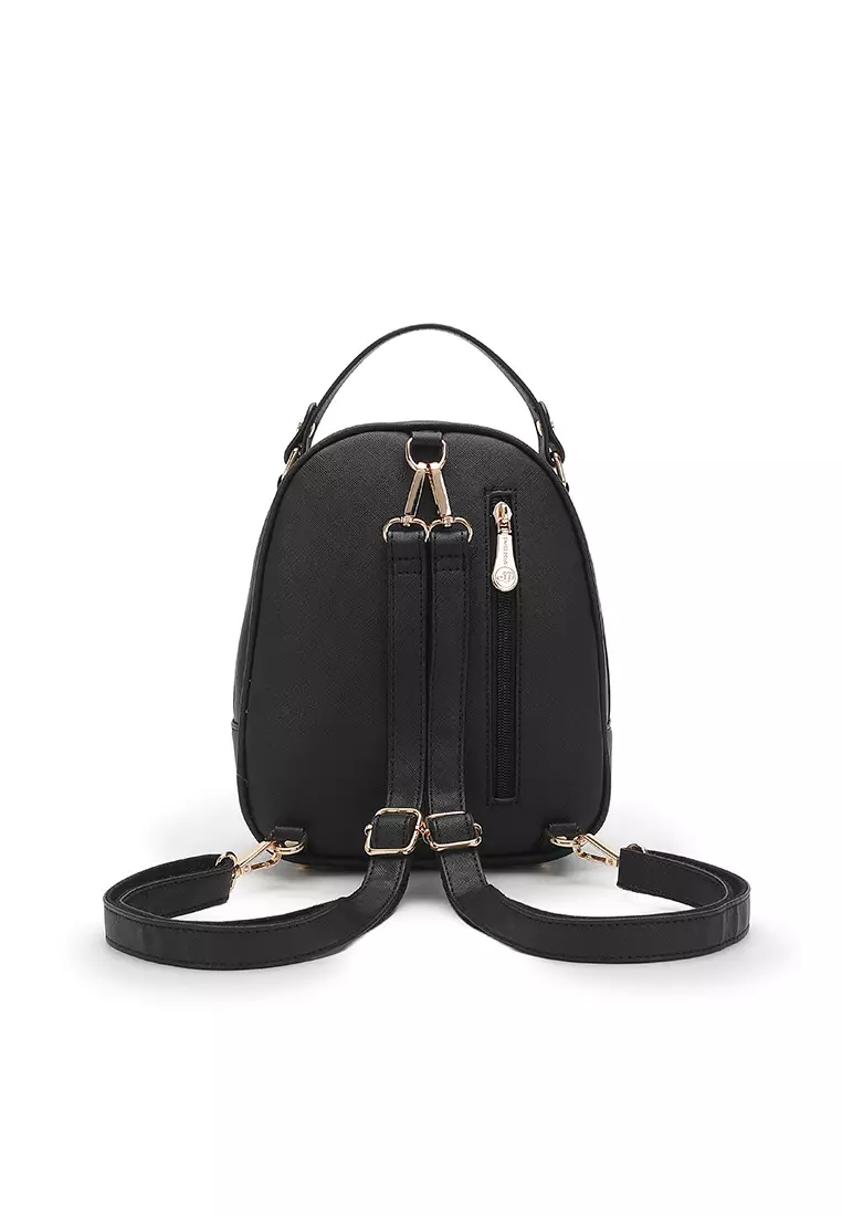 Women's Casual 2-Way Backpack (背囊) - 黑色