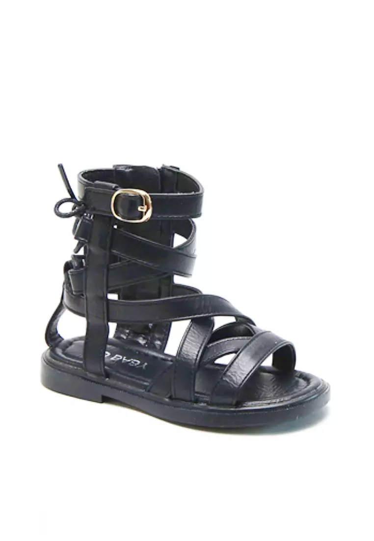 High cut sandals discount
