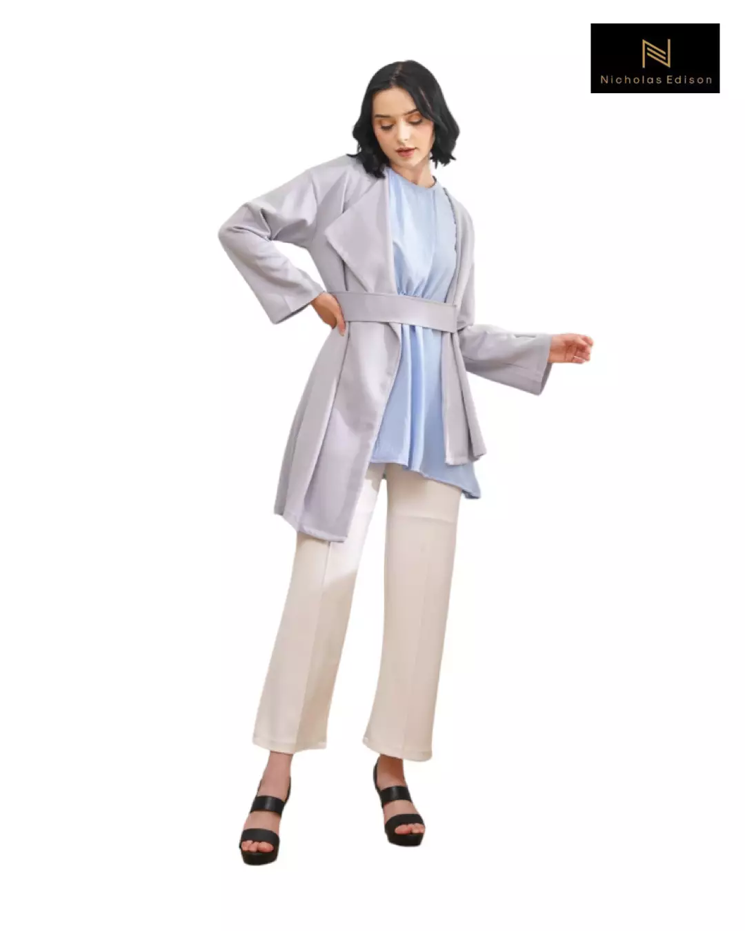 Nicholas Edison Heel Alika Black