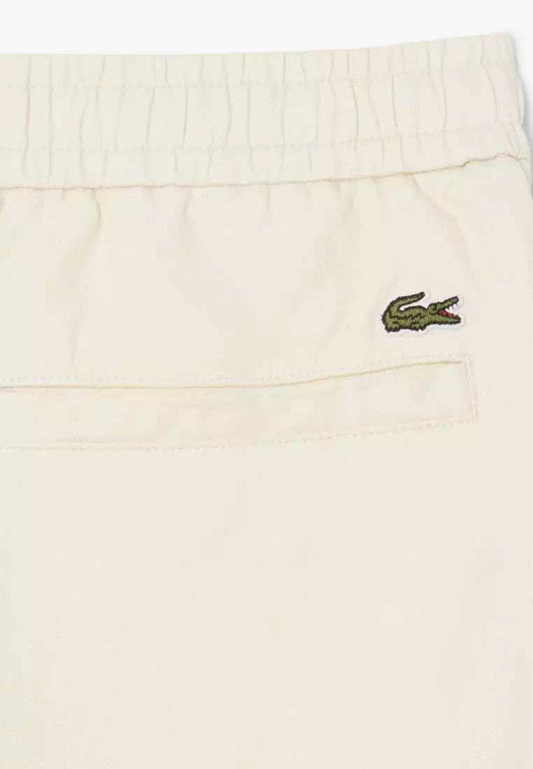 Regular Fit Linen Blend Twill Shorts