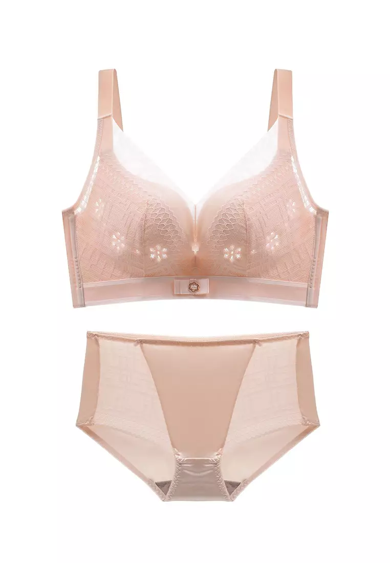 Buy ZITIQUE Thin And Adjustable Beauty Back Bra Without Rims -Beige 2024  Online