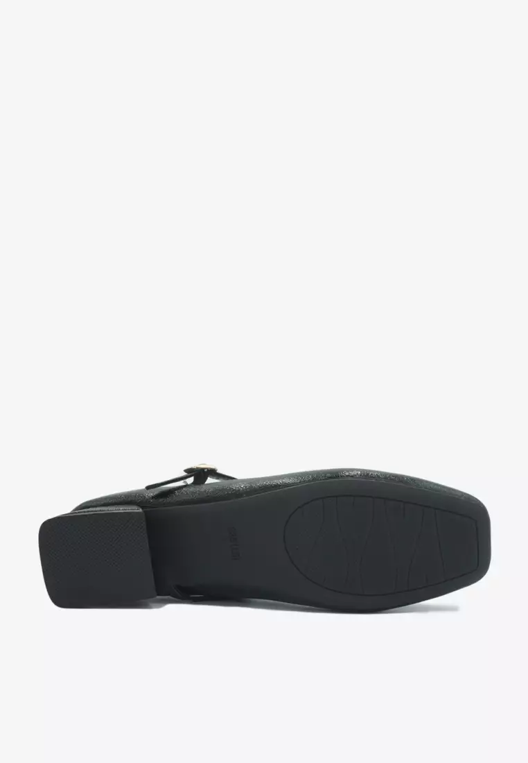 Dr. Cardin Women Luxe Mary Jane Low Block Heel L-RAO-9290