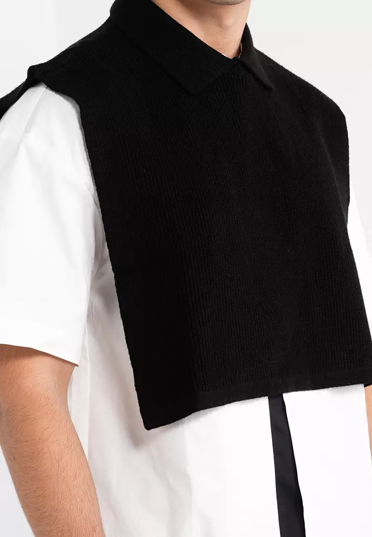 Buy URBAN REVIVO Cropped Sweater Vest 2023 Online ZALORA Philippines