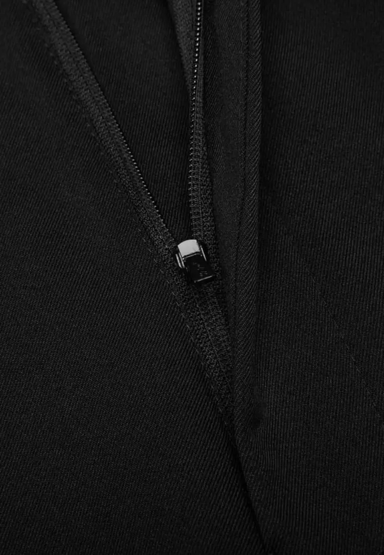 Teflon Regular Fit Twill Suit Pants