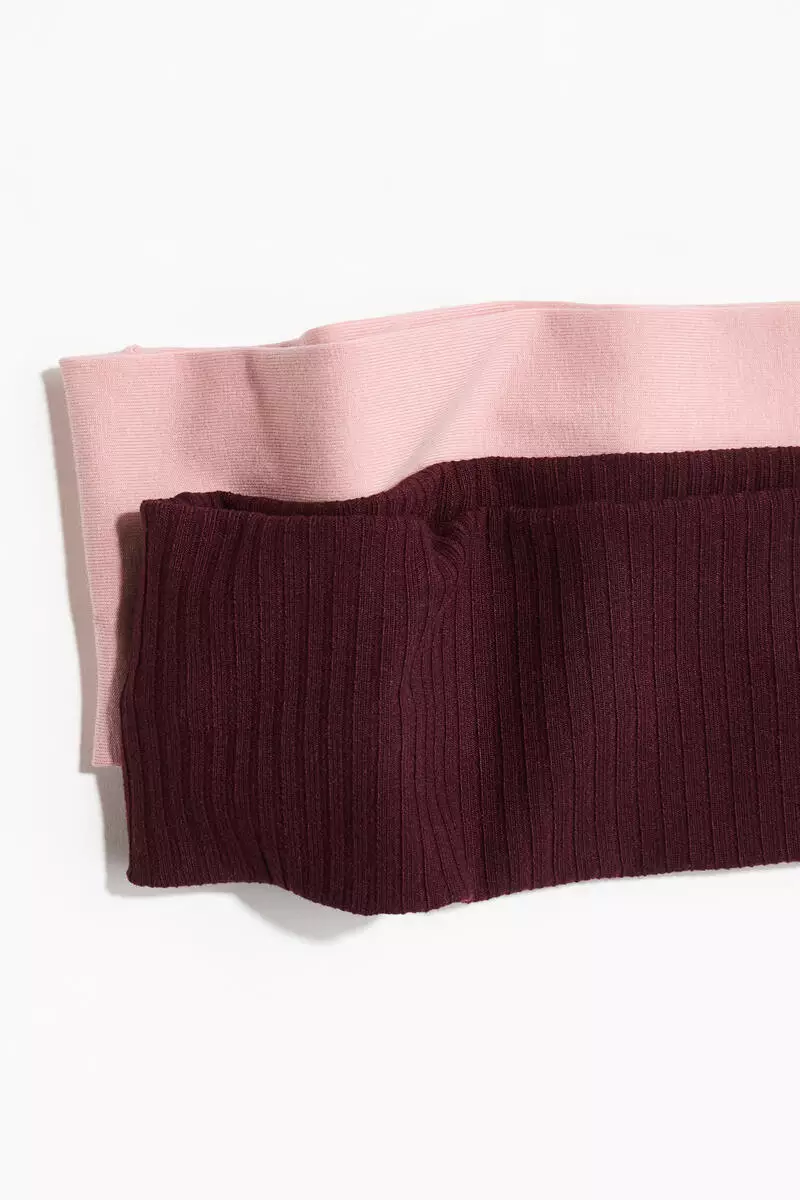 2-pack jersey hairbands
