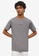 MANGO KIDS grey Teens Message Cotton T-Shirt FAC54KA1EB8B55GS_2