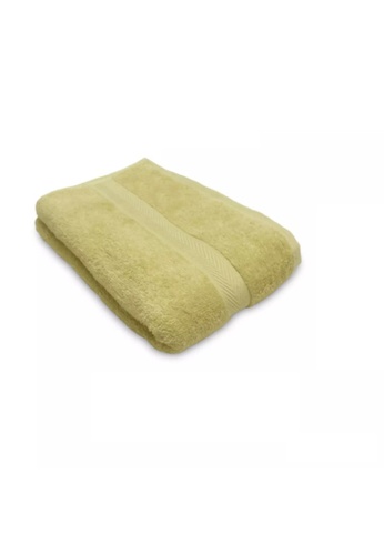 COTONSOFT yellow COTONSOFT Sandra 100% Cotton Bath Towel - Apricot Gelato 8EB44HLD0EC588GS_1