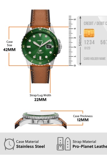 Buy Fossil Watch FS5946 2023 Online | ZALORA Singapore