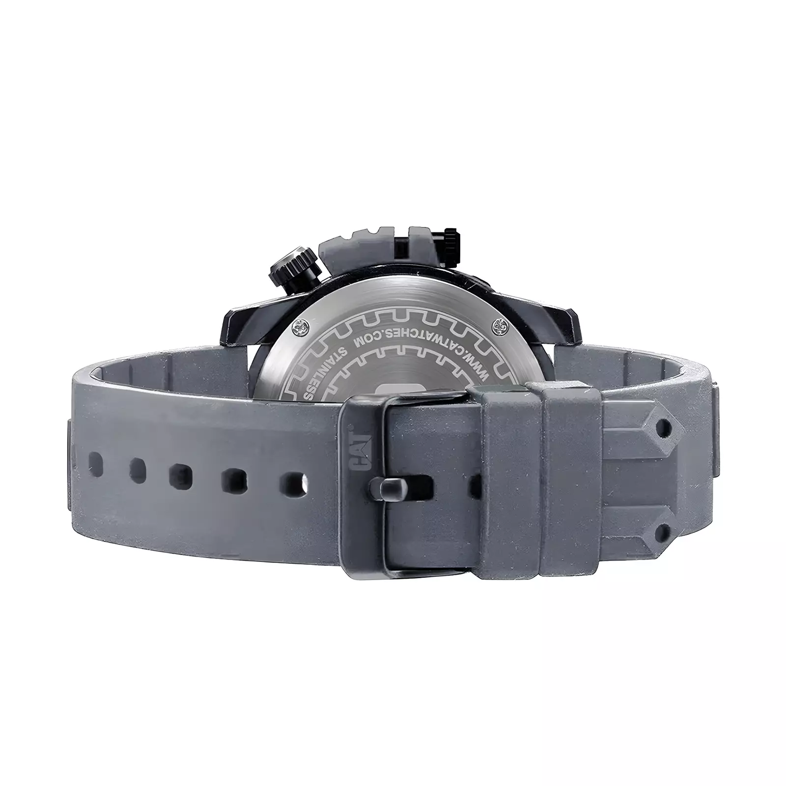 Jam Tangan Analog Pria - Grey – Rubber Strap - CAT LK.151.25.115 