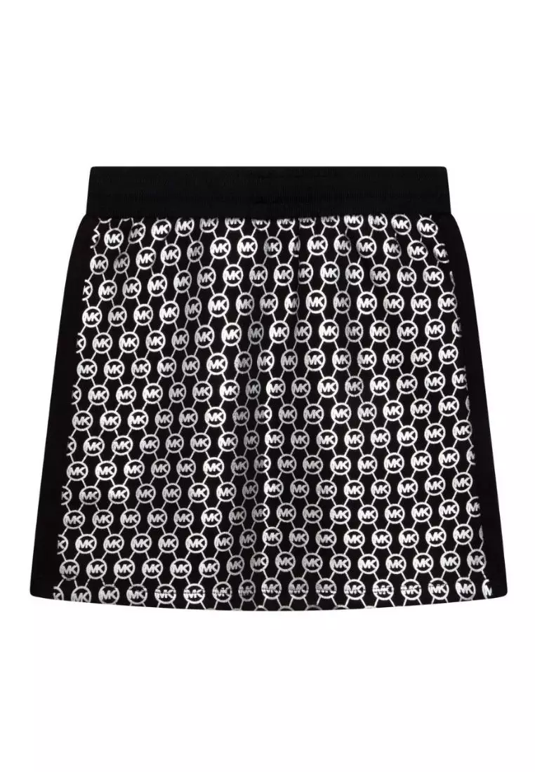 Michael kors tiered velvet sale skirt