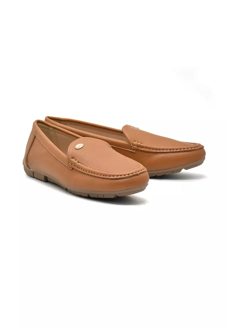 Jual Carvil Carvil Sepatu Wanita Greta-SL Camel Original 2025 | ZALORA