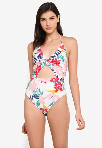 Jual Forever 21 Cutout Swimsuit Original Zalora Indonesia