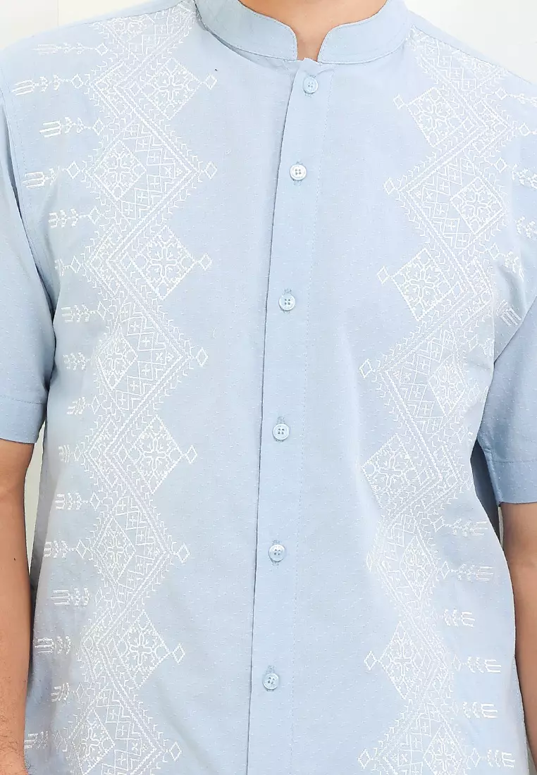 Glacier Short Sleeve Baju Koko