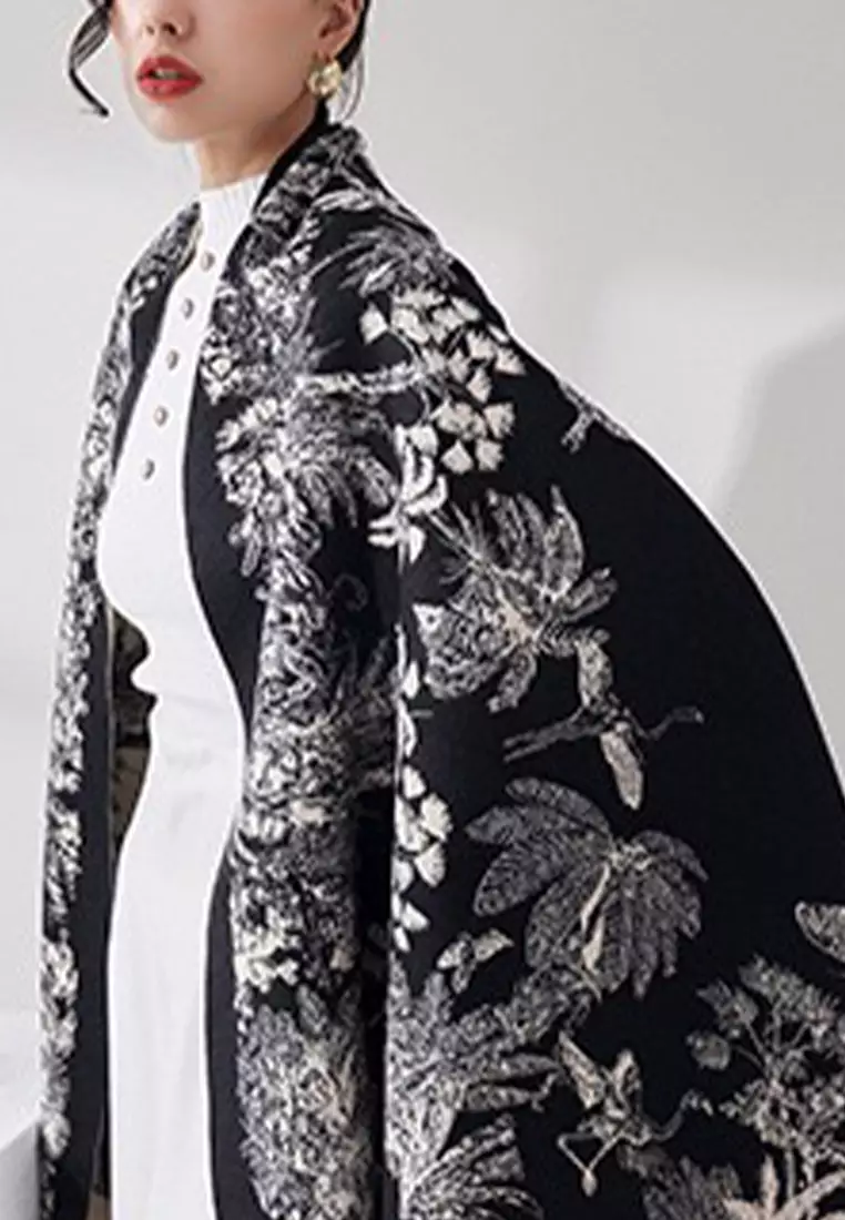 Faux Velvet Scarf AS-SY28618