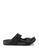 Louis Cuppers black Double Strap Sandals E31EBSH207EBADGS_1