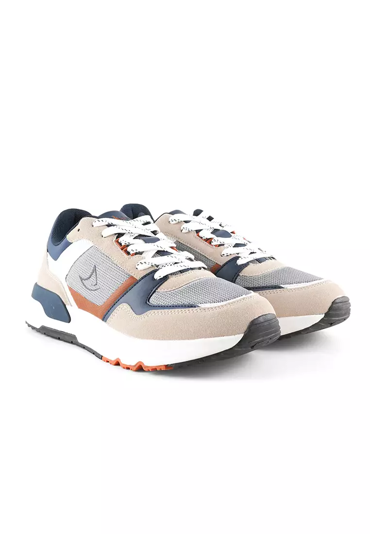 Jackson Rons 1ST Navy Beige - Sepatu Sneakers