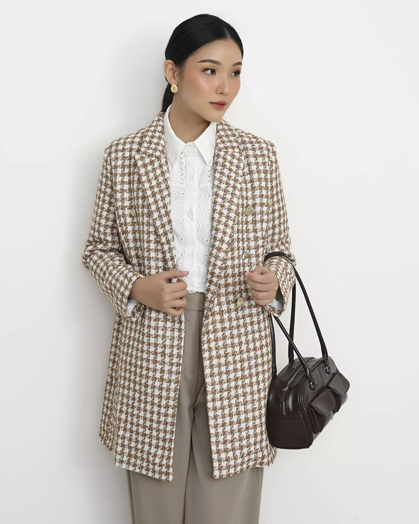 Geulis.id CASSIDY COAT - Brown