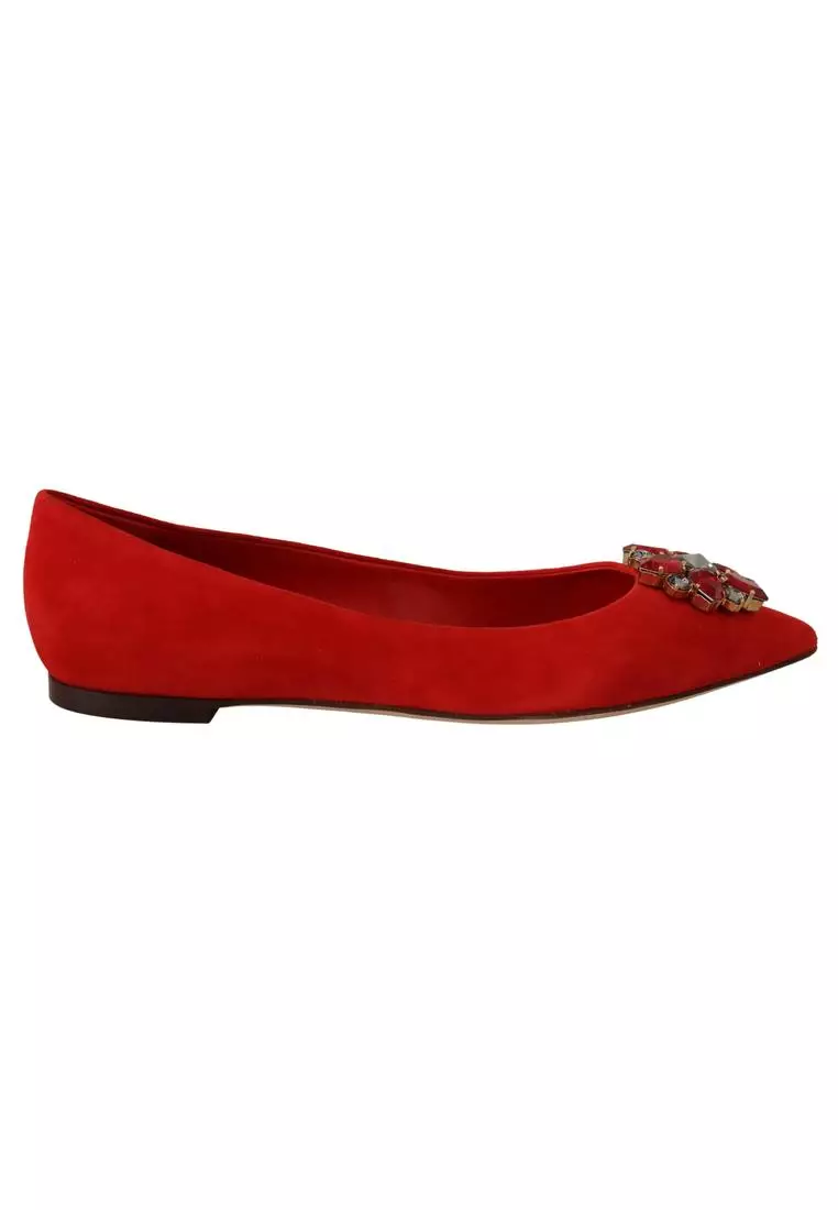 Red suede shoes sale