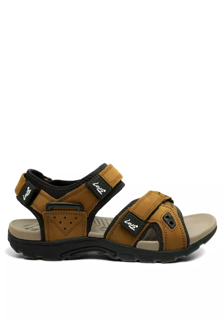 Louis Cuppers Men Slip On Faux Leather Classic Casual Sandals - 250441265