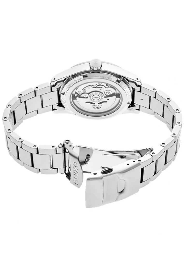Jam Tangan Pria Seiko 5 Sports Original Garansi Resmi SRPG27 SRPG27K1 Strap Stainless Steel Silver Automatic